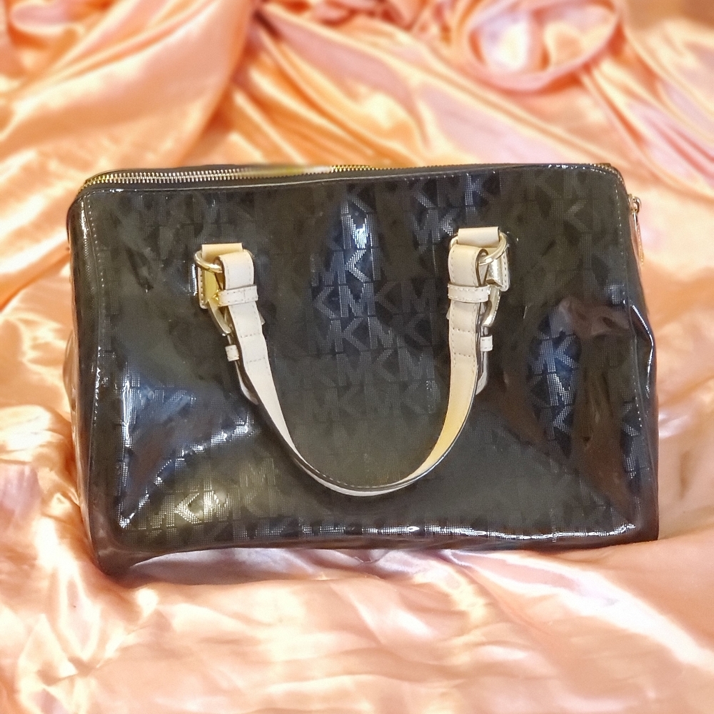 Black Metallic Michael Kors Purse